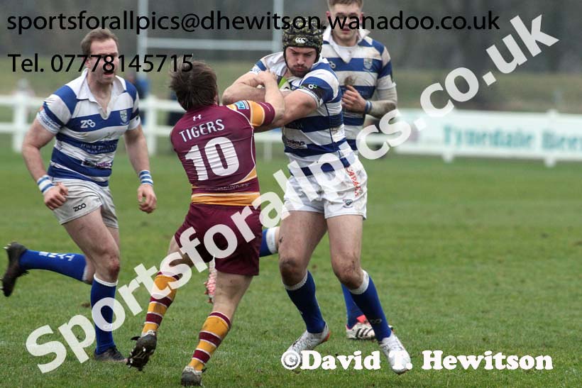 Tynedale v Sedgley Park, Tynedale Park, Corbridge, Northumberland. Photo: David T. Hewitson/Sports for All Pics